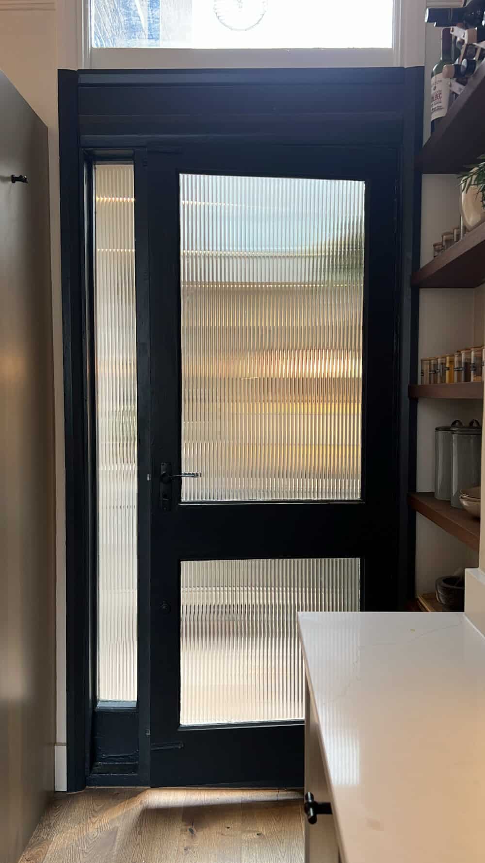Reeded Glass 1/2" Window Film 5 Reeded Glass 1/2" Window Film