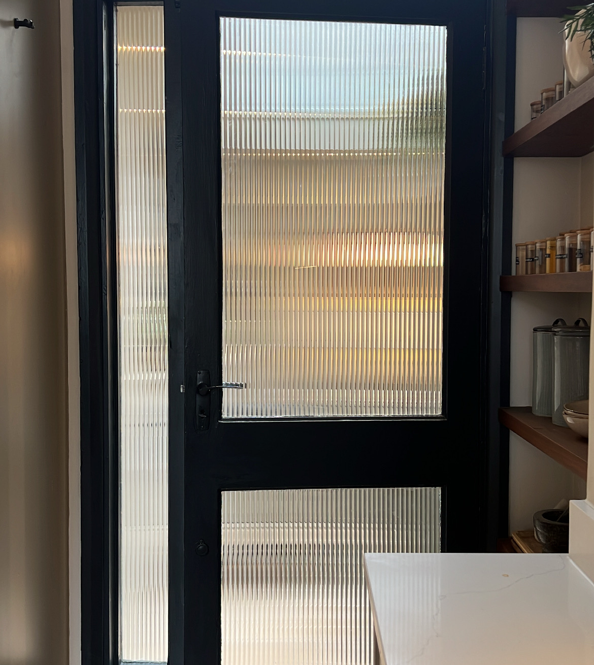 Reeded Glass 1/2" Window Film Surface Designs