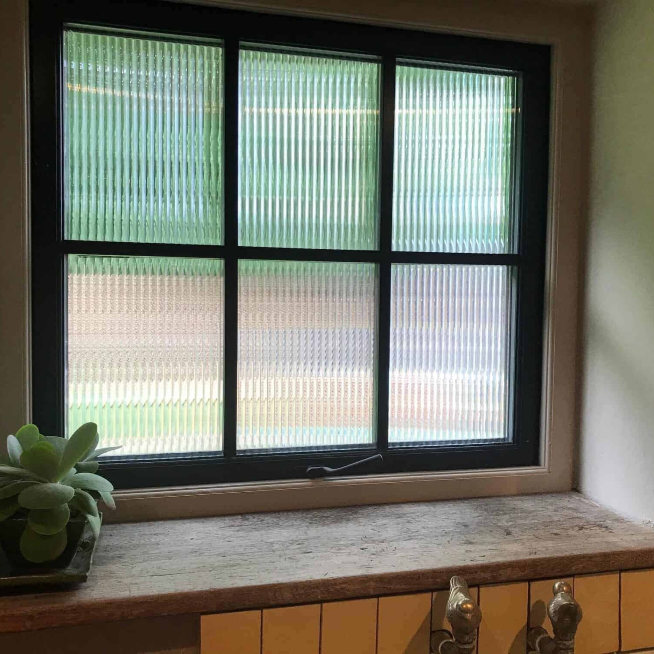 Reeded Glass 1/2" Window Film - Surface Designs