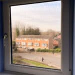 SAMPLE: New Hammered Glass Window Film