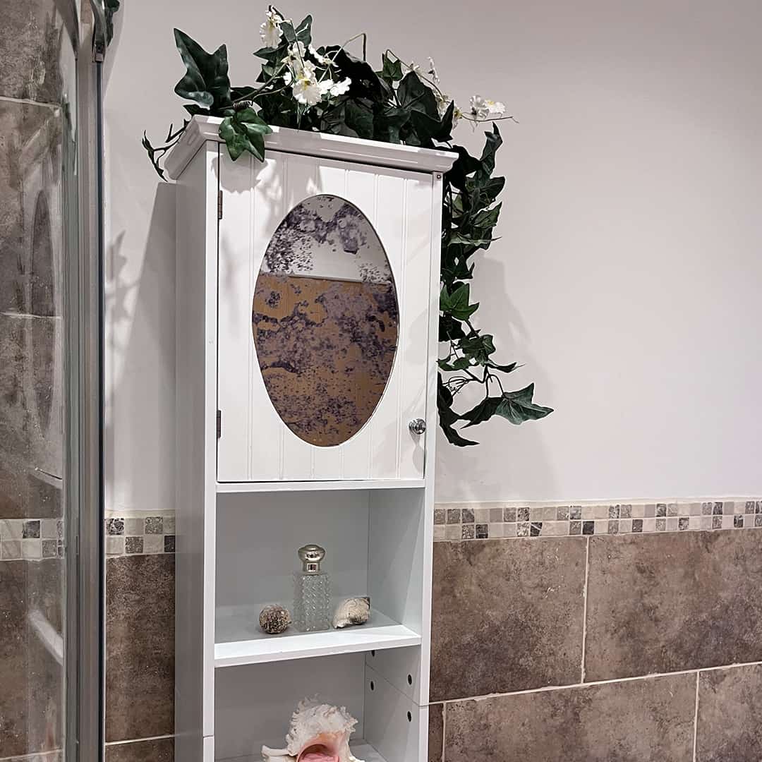 Antique Silver Mirror Window Film Surface Designs