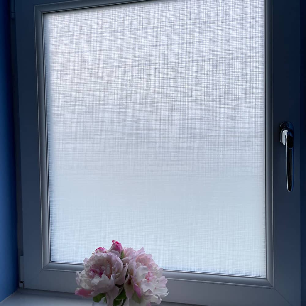 SAMPLE: Matte Linen Window Film