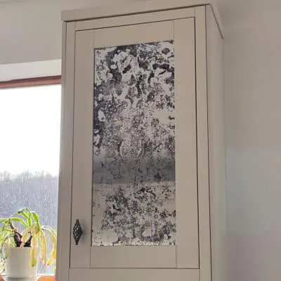 Antique Silver Mirror Window Film