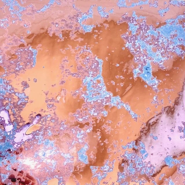 Antique Copper Mirror Window Film Surface Designs