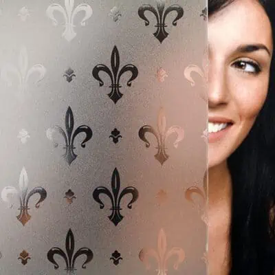 Fleur De Lis Window Film