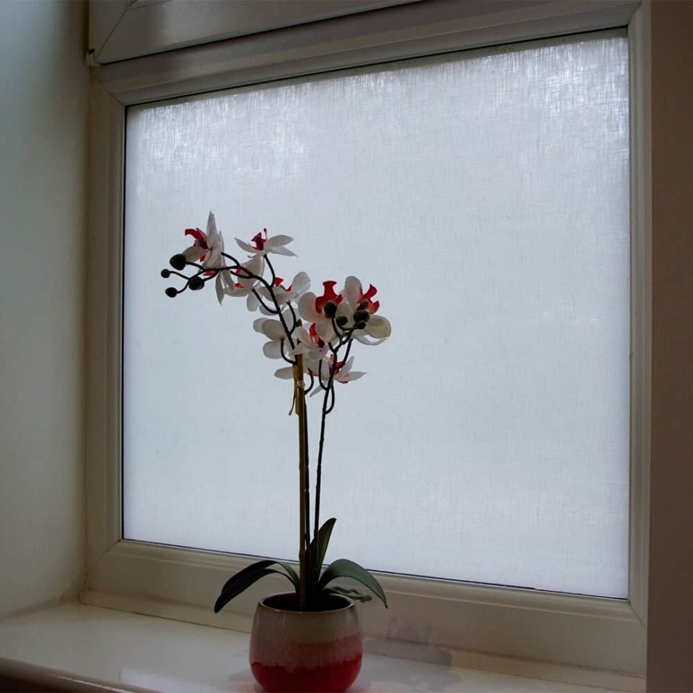 SAMPLE: Organic Cotton Window Film