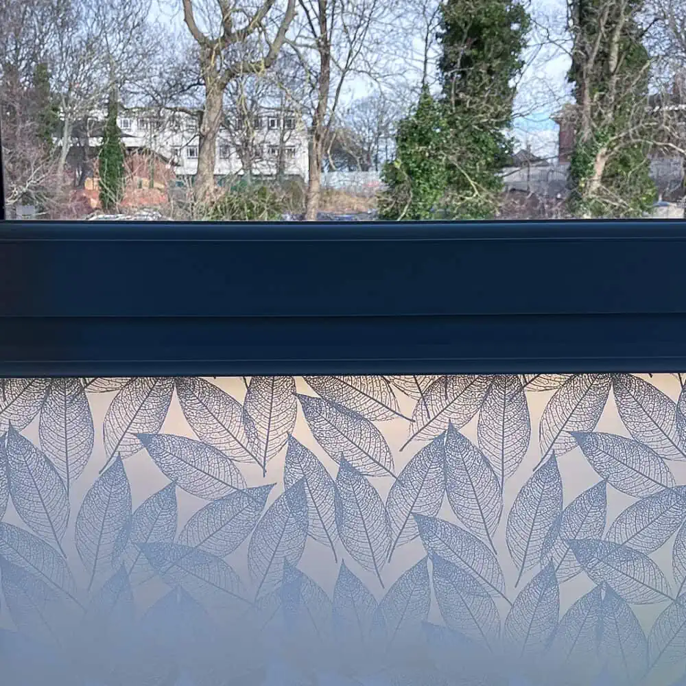 Dusted Leaf Window Film