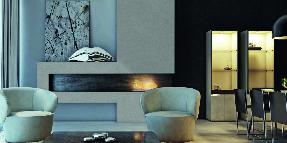 SAMPLE: Grey Sandstone Furniture Wrapping Film