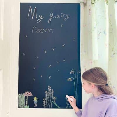 Chalkboard Black Writable Window Film