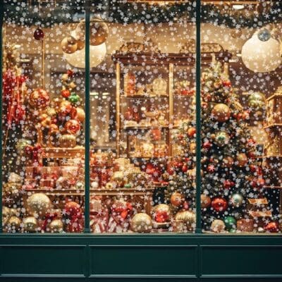 Snowfall Window Film